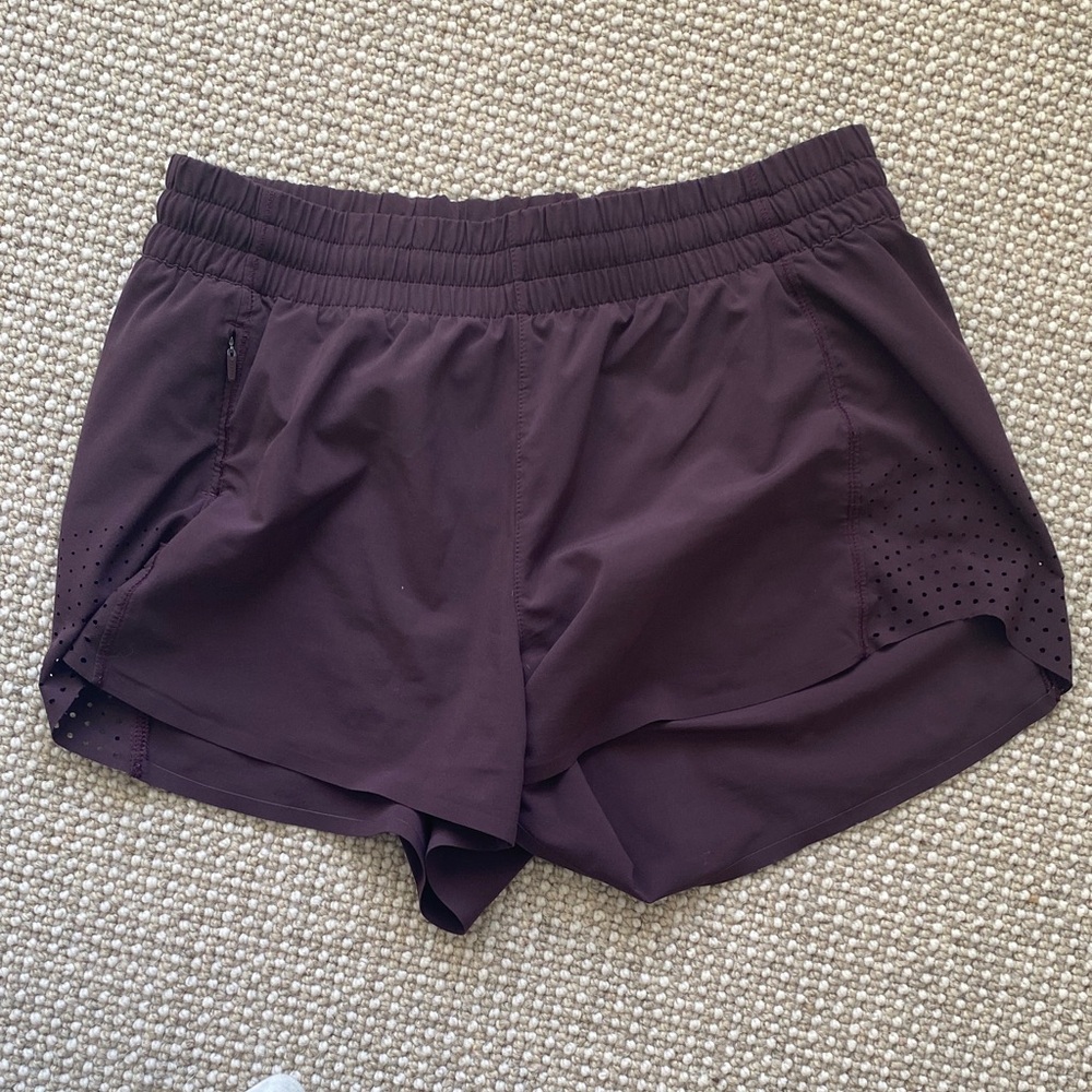 Athleta Women's Dark Purple Athletic Shorts